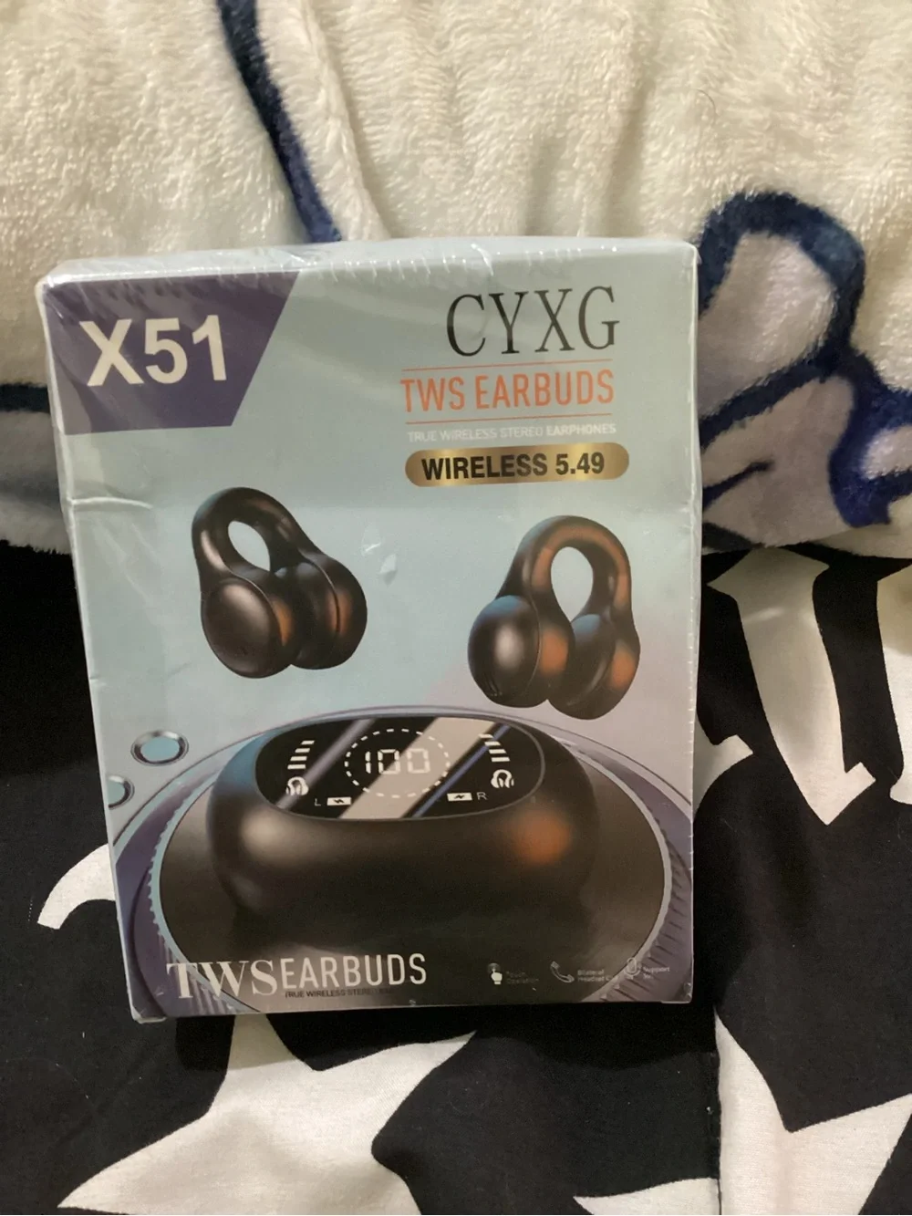 X51 Black Wireless TWS Earbuds